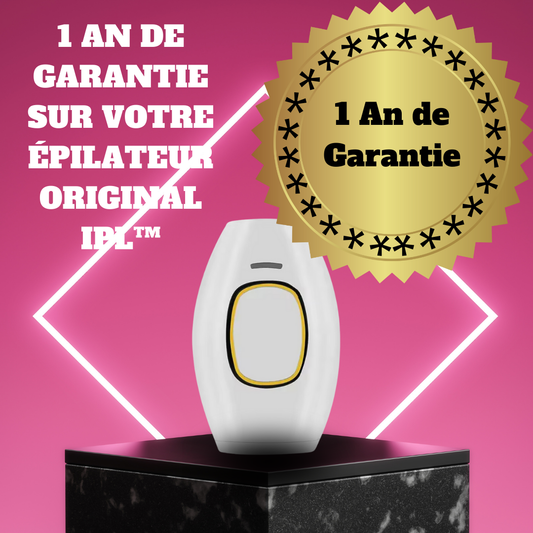 IPL™ Épilation Laser Originale 1 An de Garantie